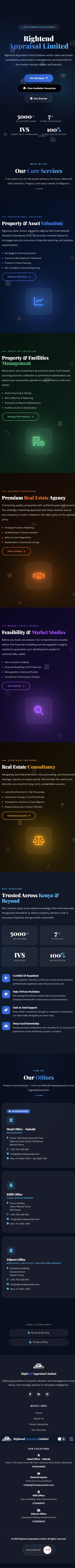 Rightend Appraisal Website